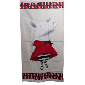 Olivia Dreams Big Quilt Panel by Ian Falconer for Andover Fabrics